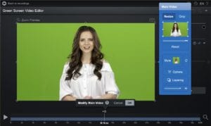 green screen video editor