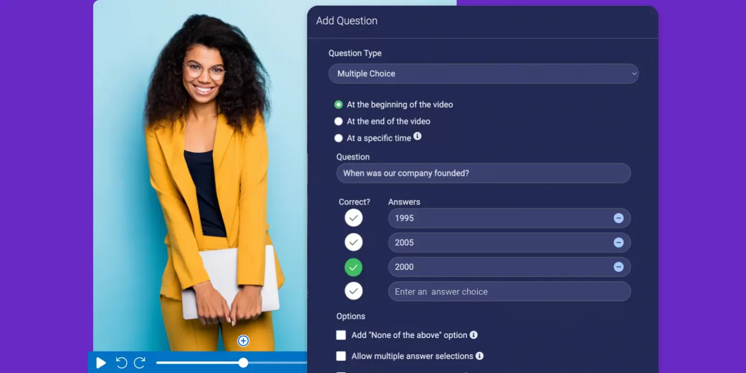 interactive quizzing