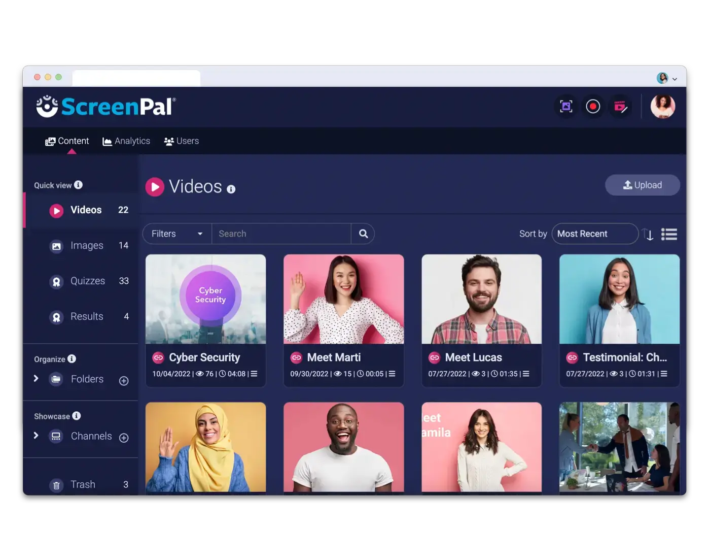 Private Video Hosting ScreenPal