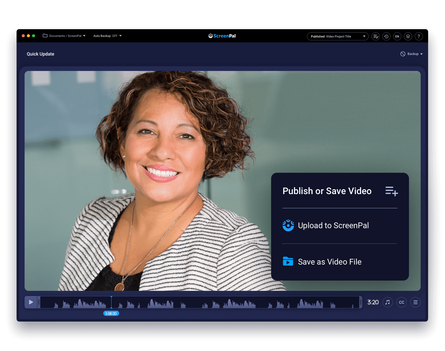 Free Video Upload - ScreenPal (Formerly Screencast-O-Matic)