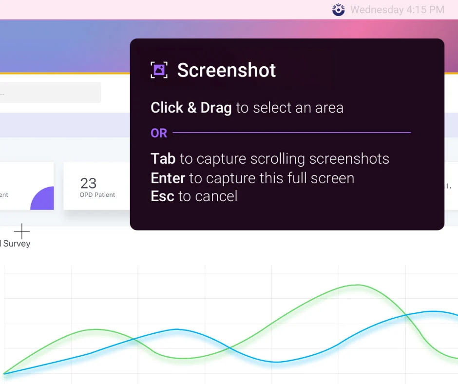 Screenshot tool