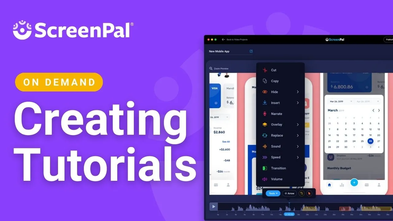Creating tutorials with ScreenPal webinar
